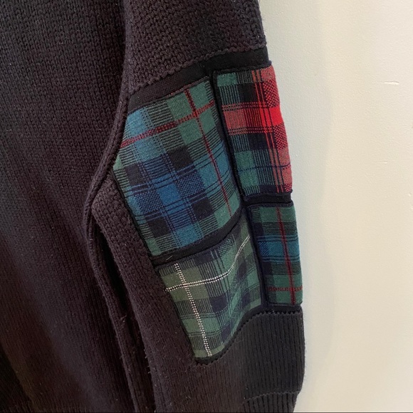 Splicing Checked Sweater - Picture 8 of 8